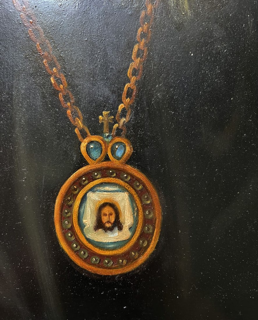 Oil painting The Wisdom of the Priest Oleksandr Gukalov - 5