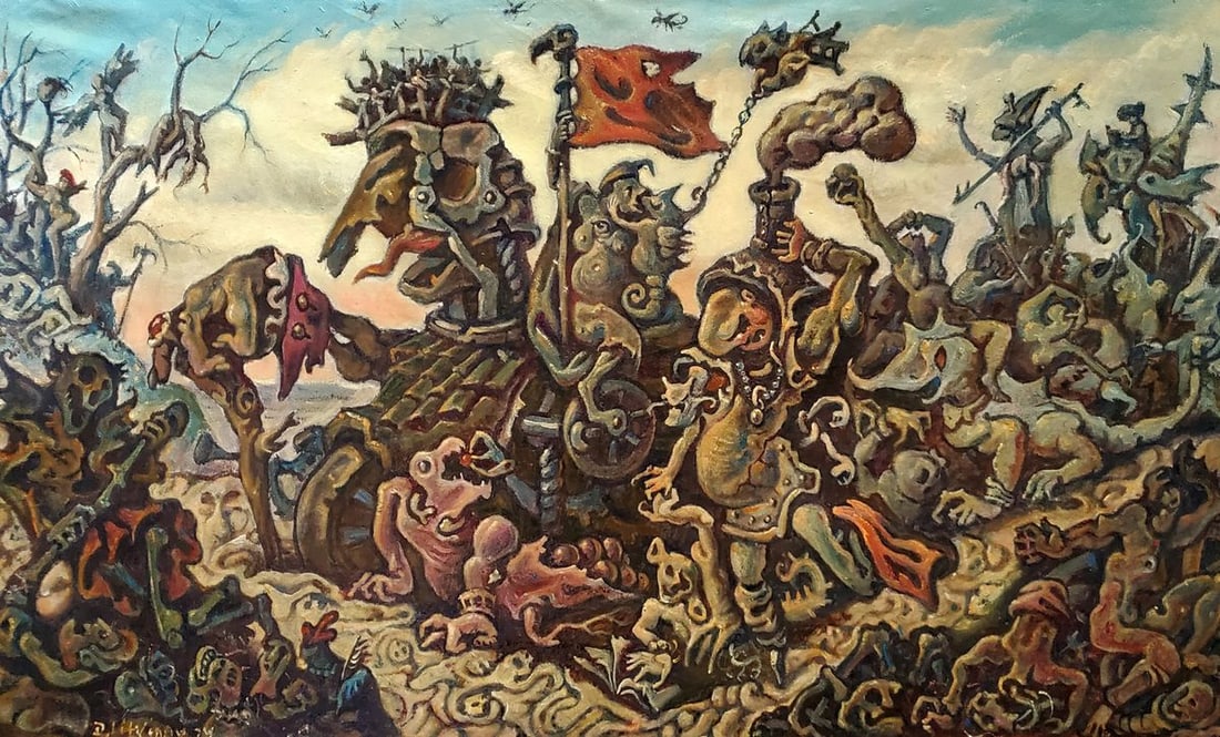 Oil painting Wanderers Daniil Litvinov: Title: Oil painting Wanderers Daniil Litvinov Description: No. Litv 1177*** ABOUT THIS PAINTING *** * TITLE: "Wanderers" * ARTISTS: Daniil Litvinov * SIZE: 82x48 cm/'32.28x18.89 inches' * MEDIUM: oil,