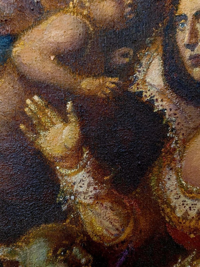 Oil painting 18th century lady Litvinov Oleg Arkad'yevich - 7