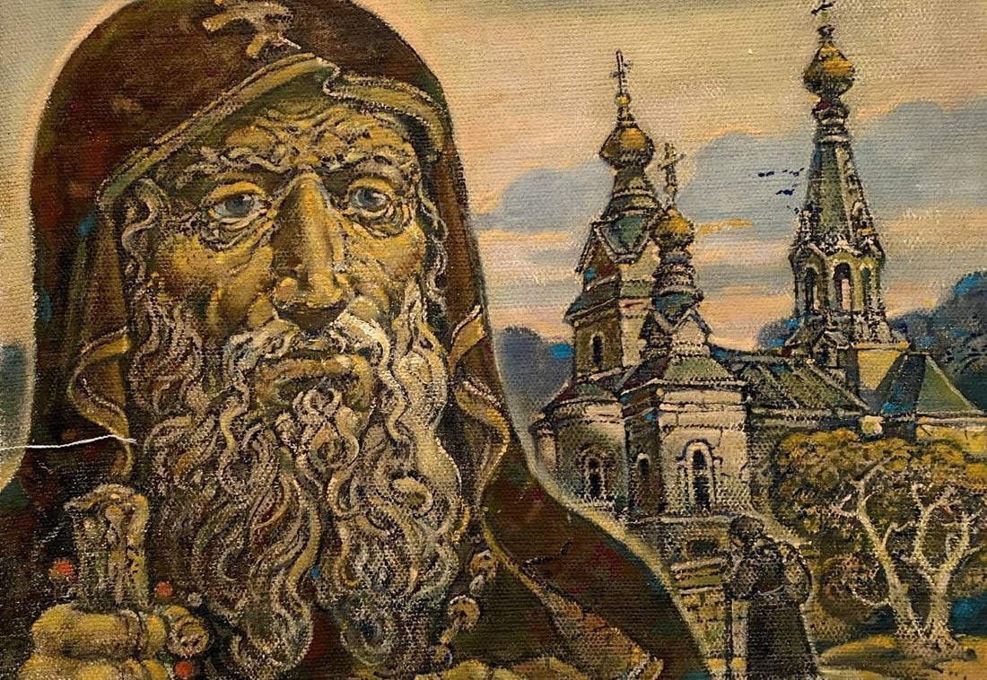 Oil painting Ignatiy Bryanchaninov Litvinov Oleg Arkad'yevich: Title: Oil painting Ignatiy Bryanchaninov Litvinov Oleg Arkad'yevich Description: No. Litv 321 *** ABOUT THIS PAINTING *** * TITLE: "Ignatiy Bryanchaninov" * ARTISTS: Litvinov Oleg Arkad'yevich * SIZE