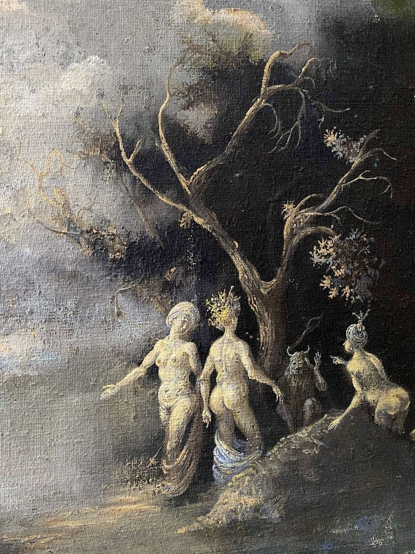 Oil painting Pan and Nimoy Litvinov Oleg Arkad'yevich - 4