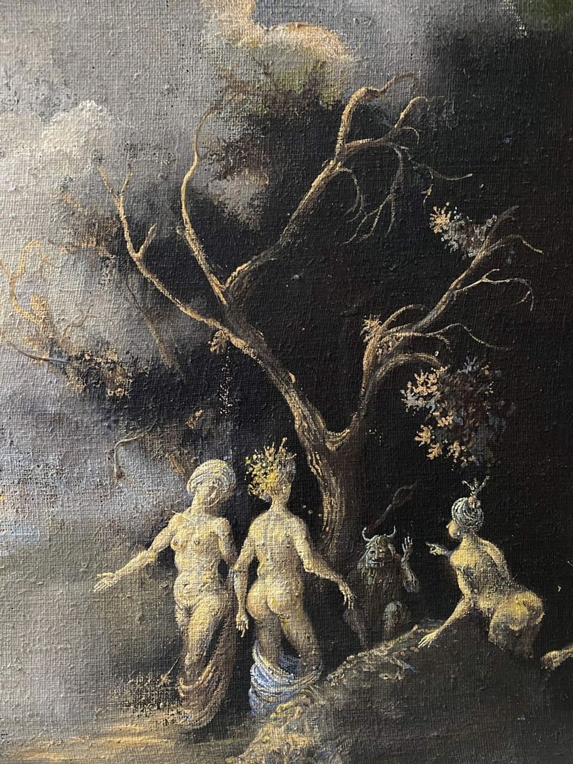 Oil painting Pan and Nimoy Litvinov Oleg Arkad'yevich - 6