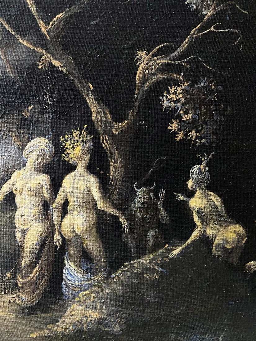 Oil painting Pan and Nimoy Litvinov Oleg Arkad'yevich - 7