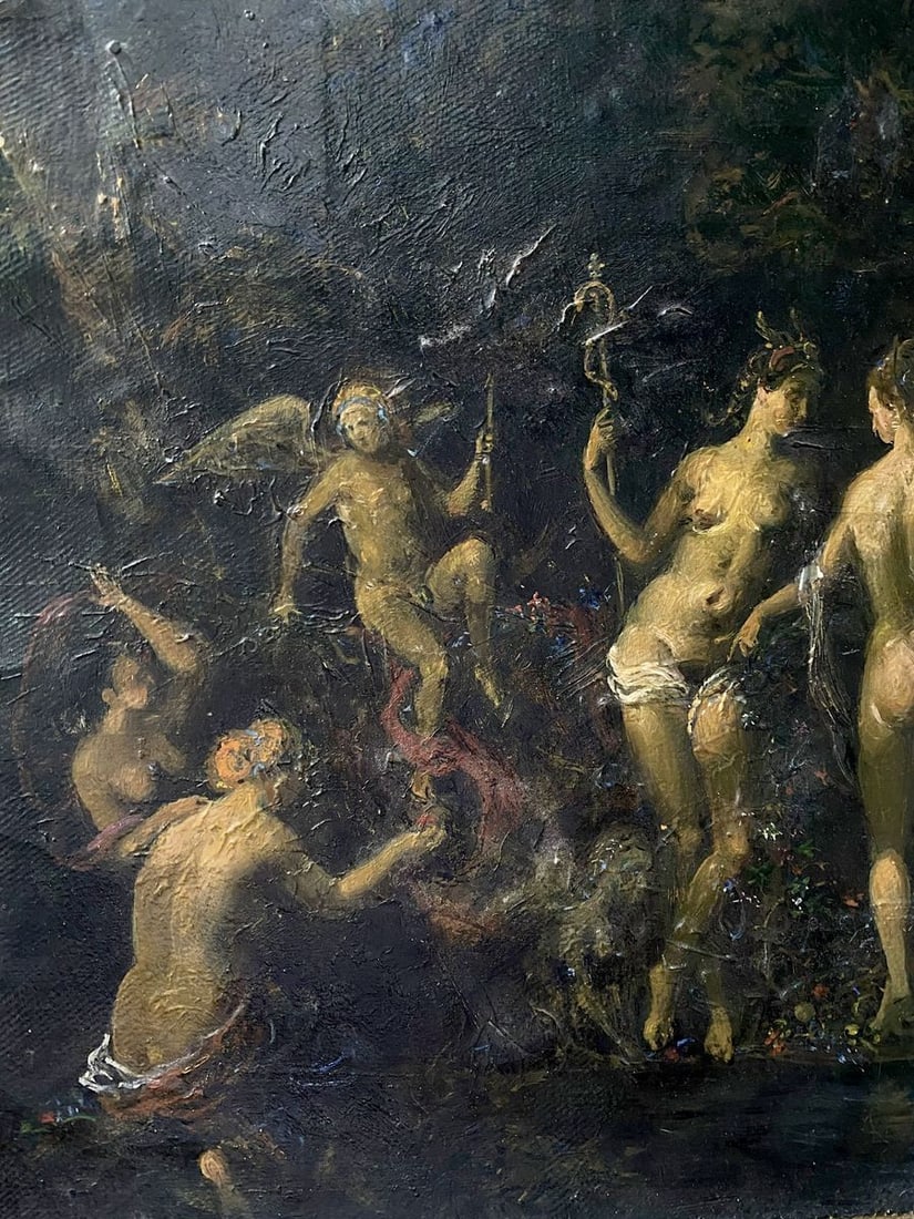 Oil painting Bathers Litvinov Oleg Arkad'yevich - 11