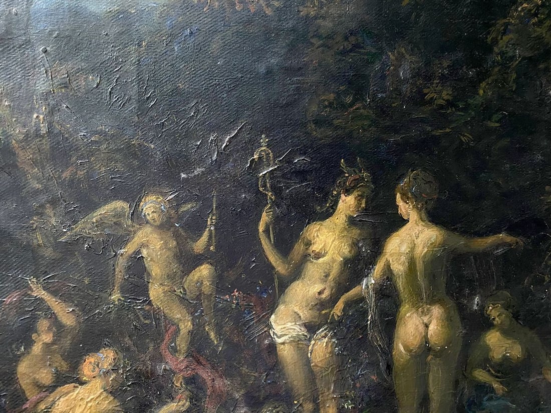 Oil painting Bathers Litvinov Oleg Arkad'yevich - 6