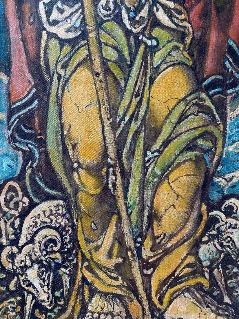 Oil painting Sacrifice of Abraham Litvinov Oleg Arkad'yevich - 3