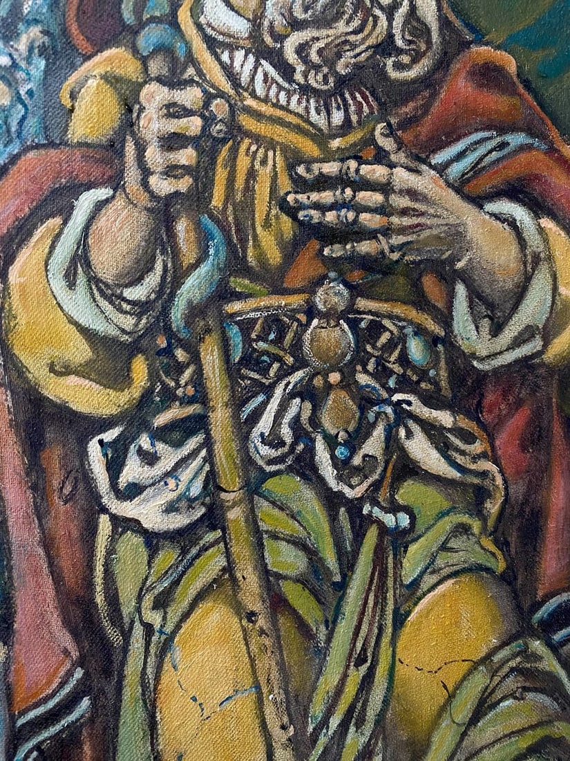 Oil painting Sacrifice of Abraham Litvinov Oleg Arkad'yevich - 5