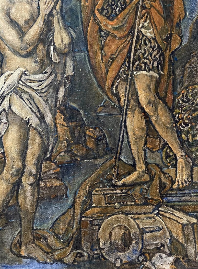 Oil painting Epiphany Litvinov Oleg Arkad'yevich - 2