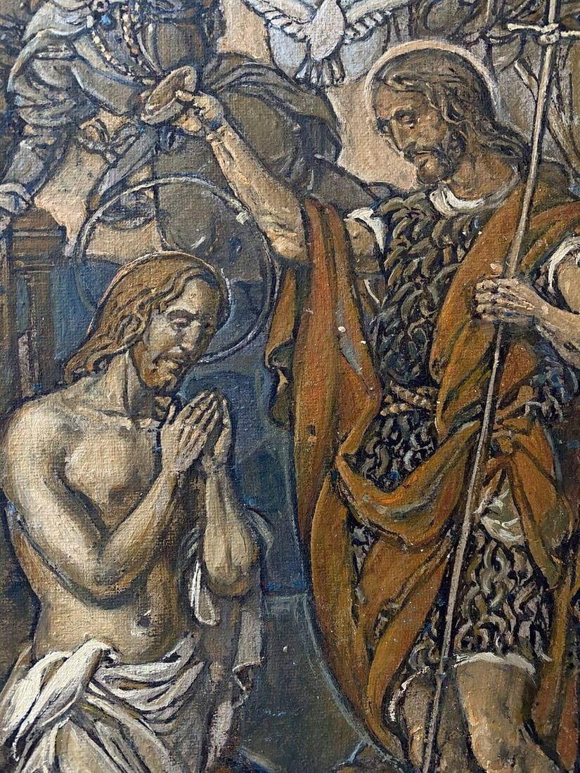 Oil painting Epiphany Litvinov Oleg Arkad'yevich - 8