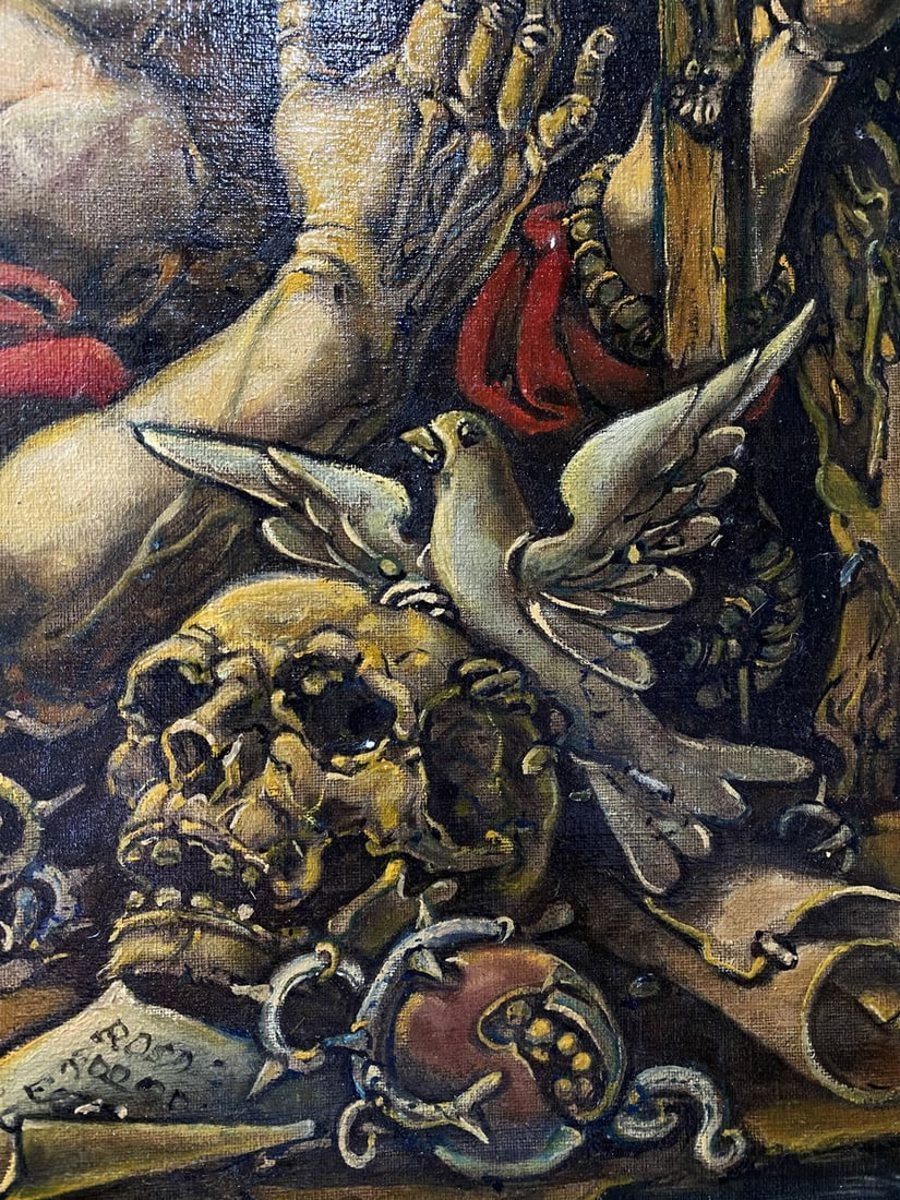 Oil painting Saint Jerome Litvinov Oleg Arkad'yevich - 3