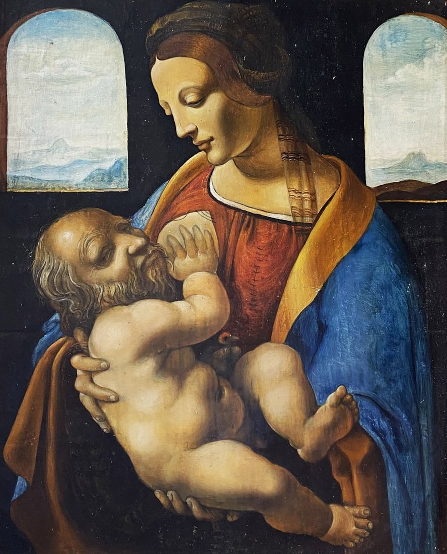 Oil painting Leonardo Litvinov Oleg Arkad'yevich (1 of 9)