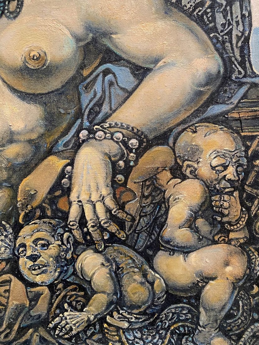 Oil painting Winter 2010 Litvinov Oleg Arkad'yevich - 2