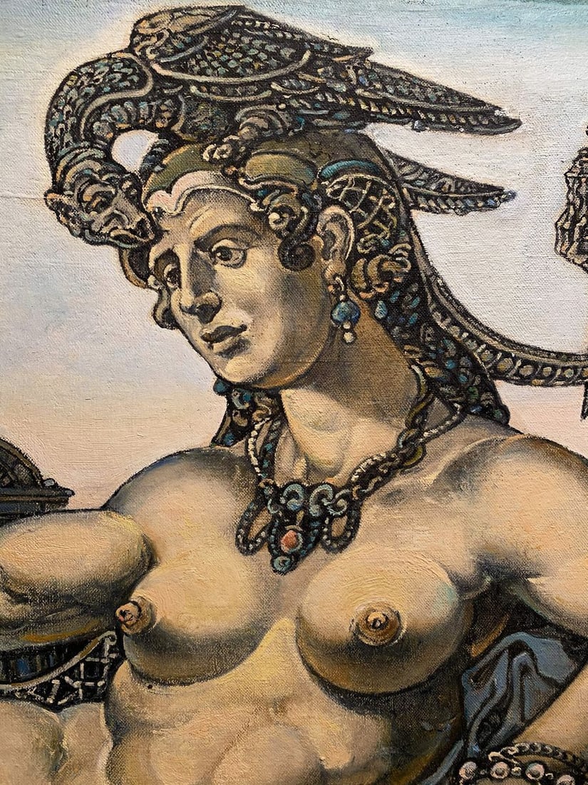 Oil painting Winter 2010 Litvinov Oleg Arkad'yevich - 4