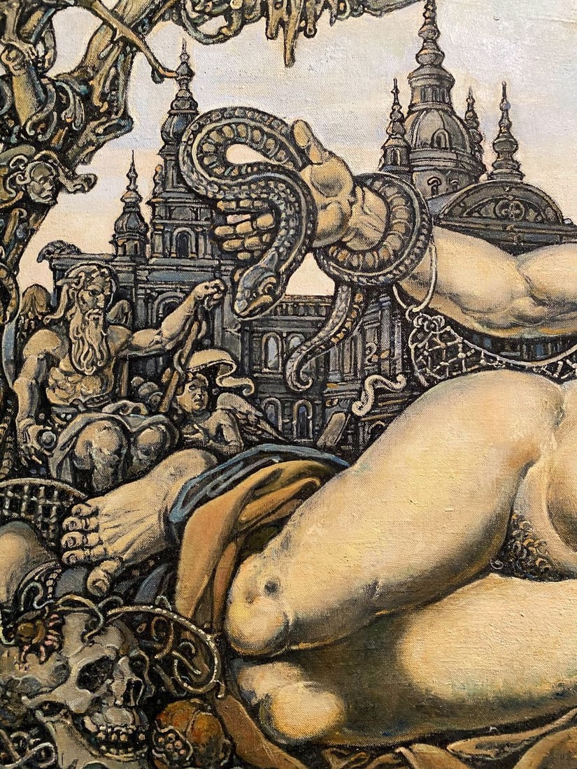 Oil painting Winter 2010 Litvinov Oleg Arkad'yevich - 6