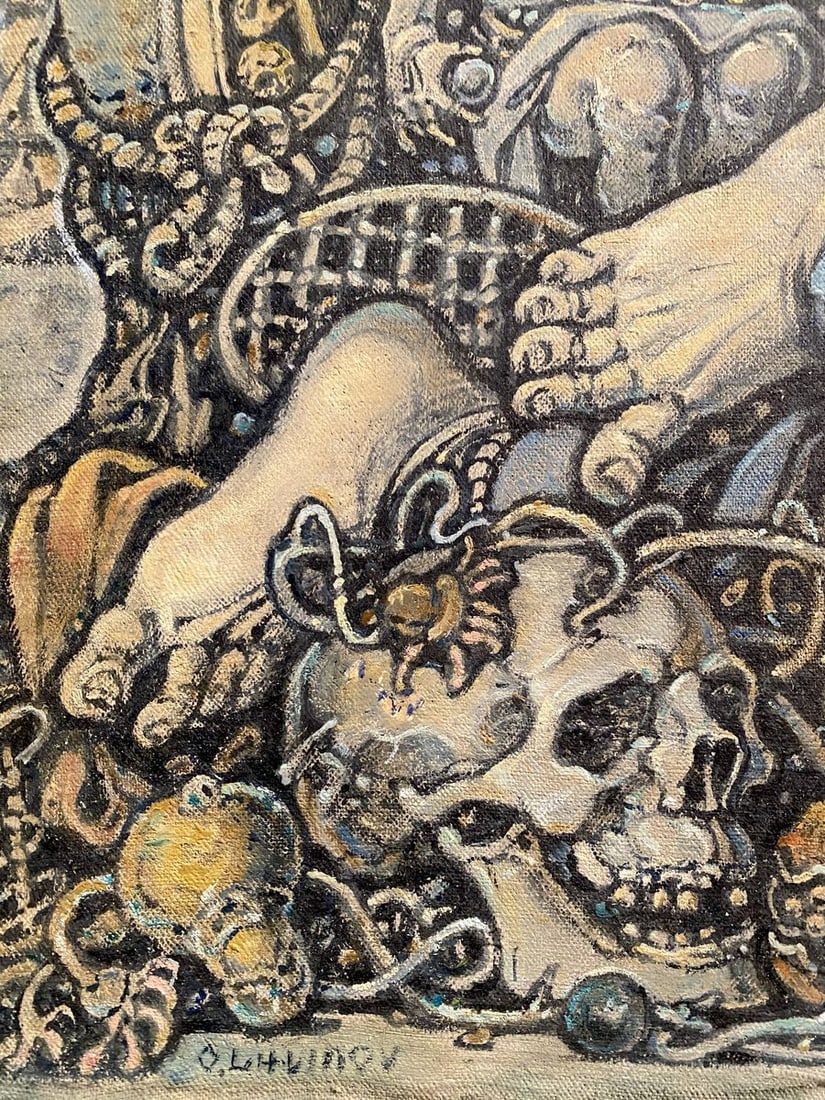 Oil painting Winter 2010 Litvinov Oleg Arkad'yevich - 8