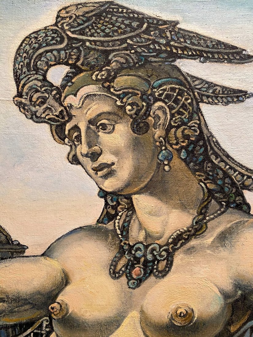 Oil painting Winter 2010 Litvinov Oleg Arkad'yevich - 9