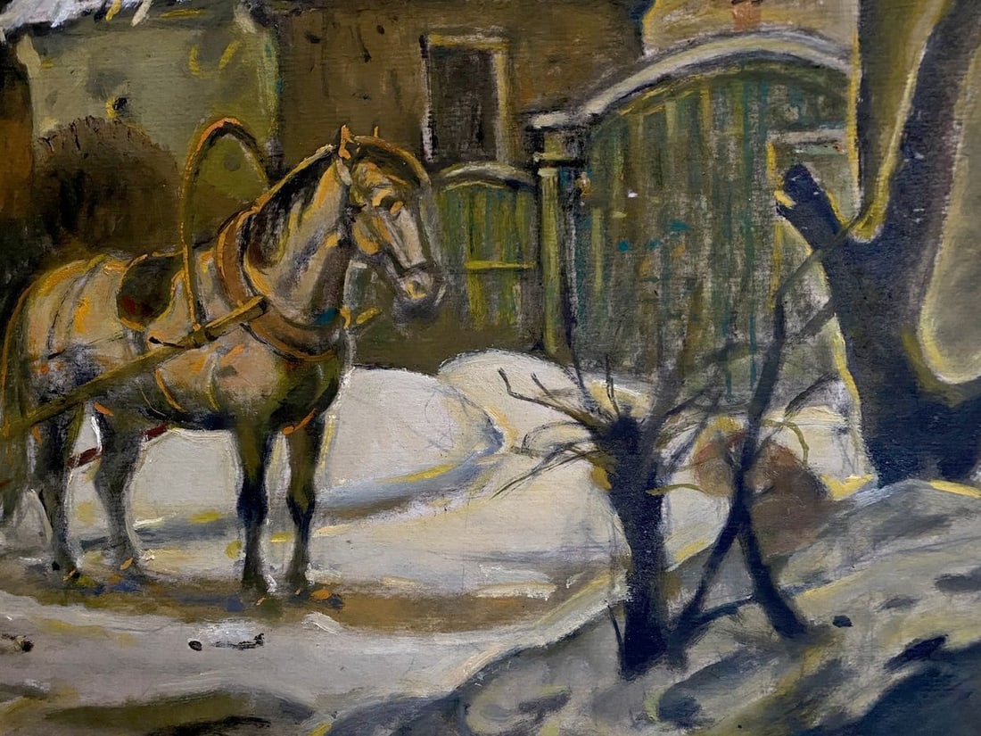 Oil painting To spring Litvinov Oleg Arkad'yevich - 3