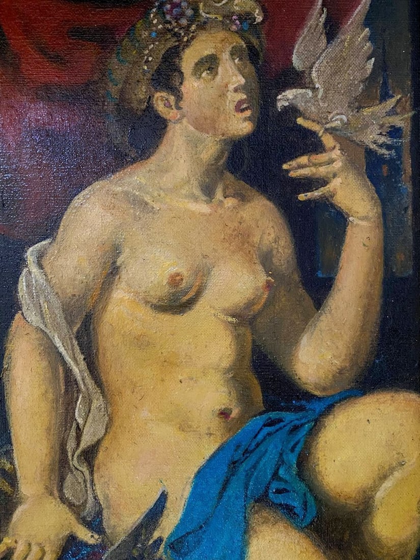 Oil painting Josephine Litvinov Oleg Arkad'yevich - 4