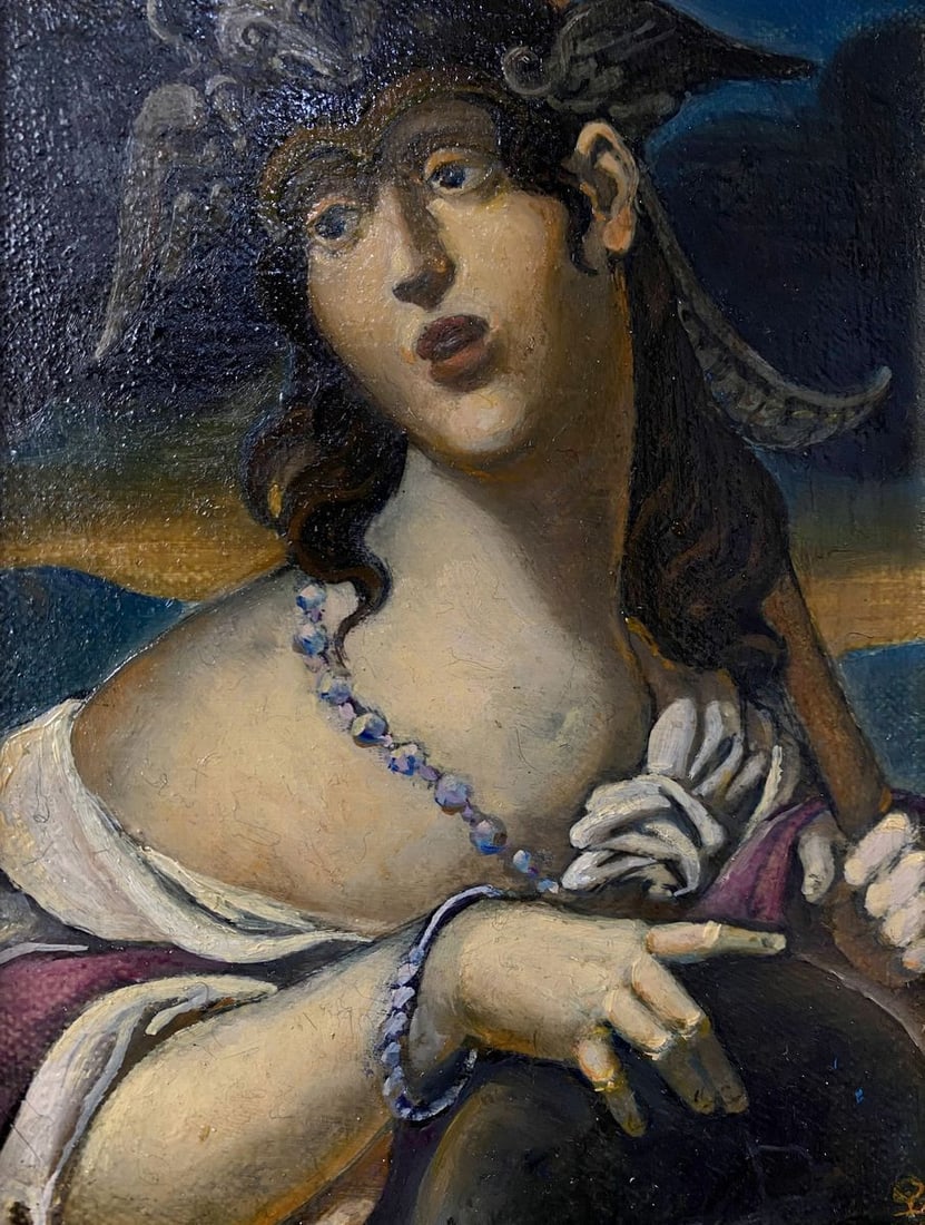 Oil painting Amazon Litvinov Oleg Arkad'yevich - 3