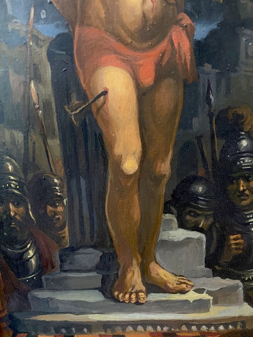 Oil painting Saint Sebastian Alexander Arkadievich Litvinov - 2