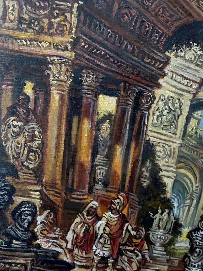 Oil painting In Rome Litvinov Oleg Arkad'yevich - 10