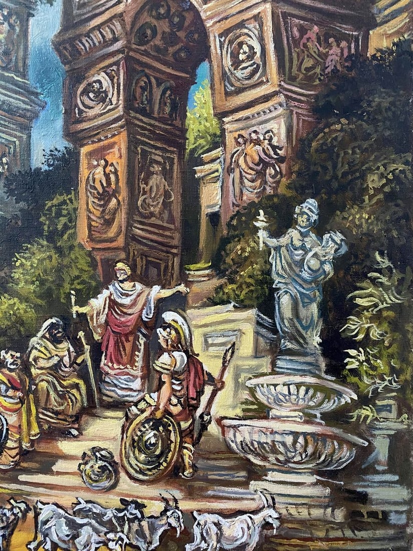 Oil painting In Rome Litvinov Oleg Arkad'yevich - 2