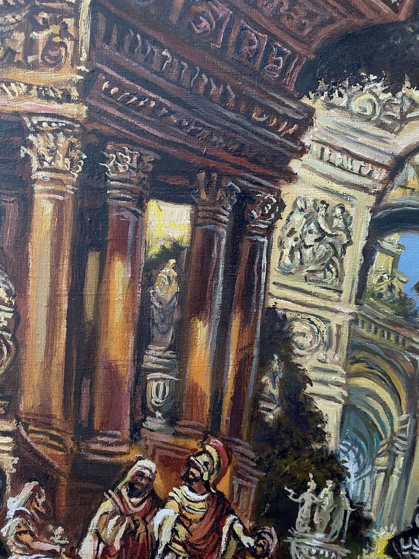 Oil painting In Rome Litvinov Oleg Arkad'yevich - 8