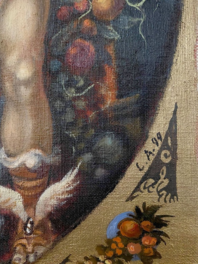 Oil painting Angel Alexander Arkadievich Litvinov - 2