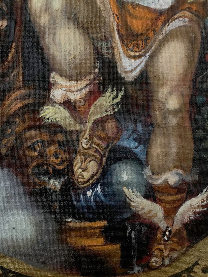 Oil painting Angel Alexander Arkadievich Litvinov - 3