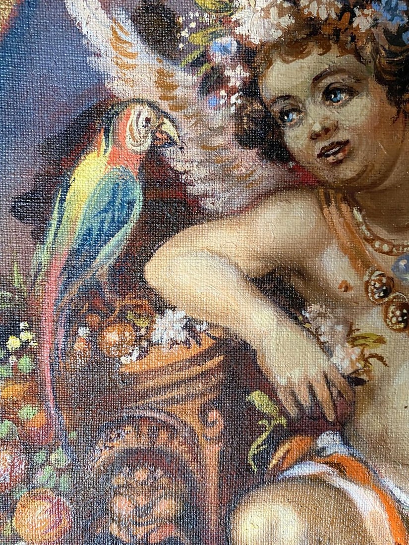 Oil painting Angel Alexander Arkadievich Litvinov - 6