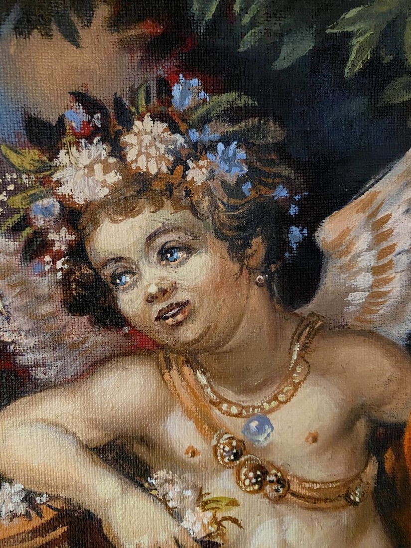 Oil painting Angel Alexander Arkadievich Litvinov - 8
