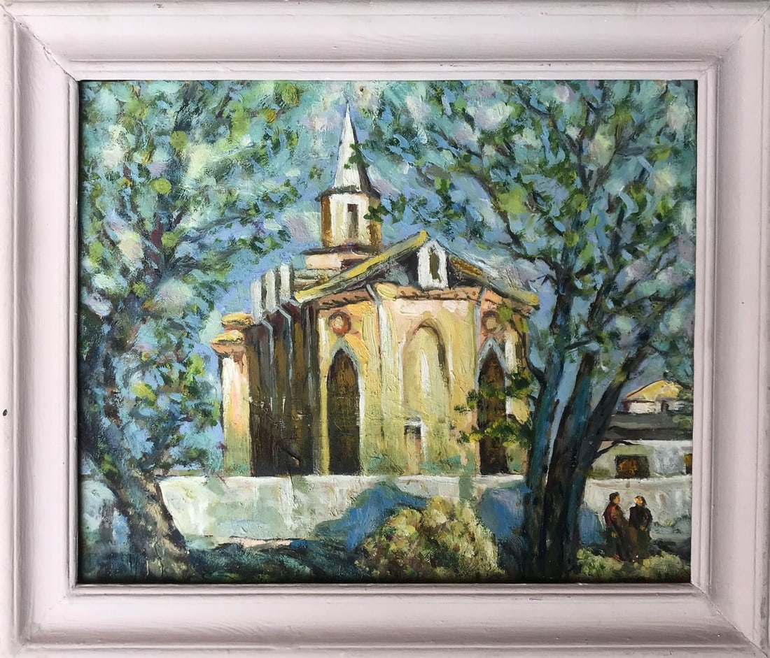 Oil painting Church in Sumy Shapoval Ivan Leontyevich (1 of 12)