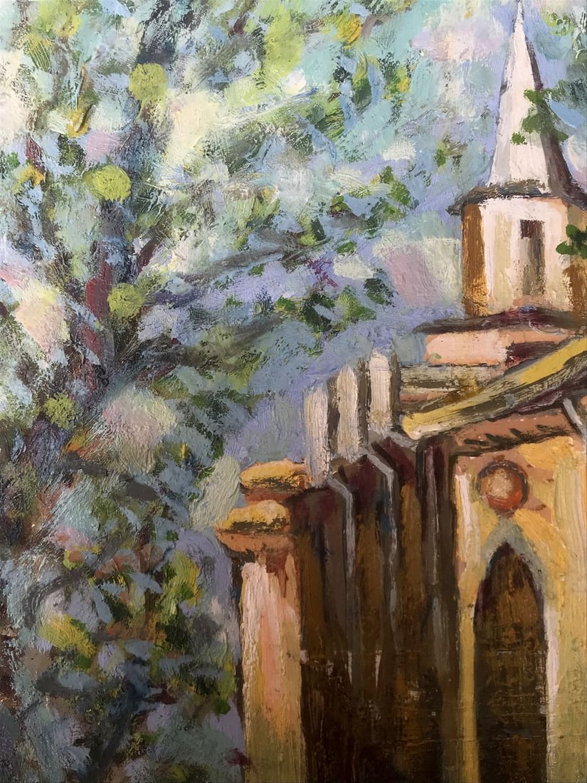 Oil painting Church in Sumy Shapoval Ivan Leontyevich - 4