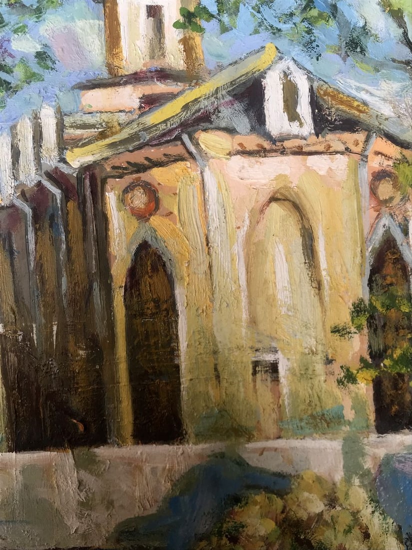 Oil painting Church in Sumy Shapoval Ivan Leontyevich - 7