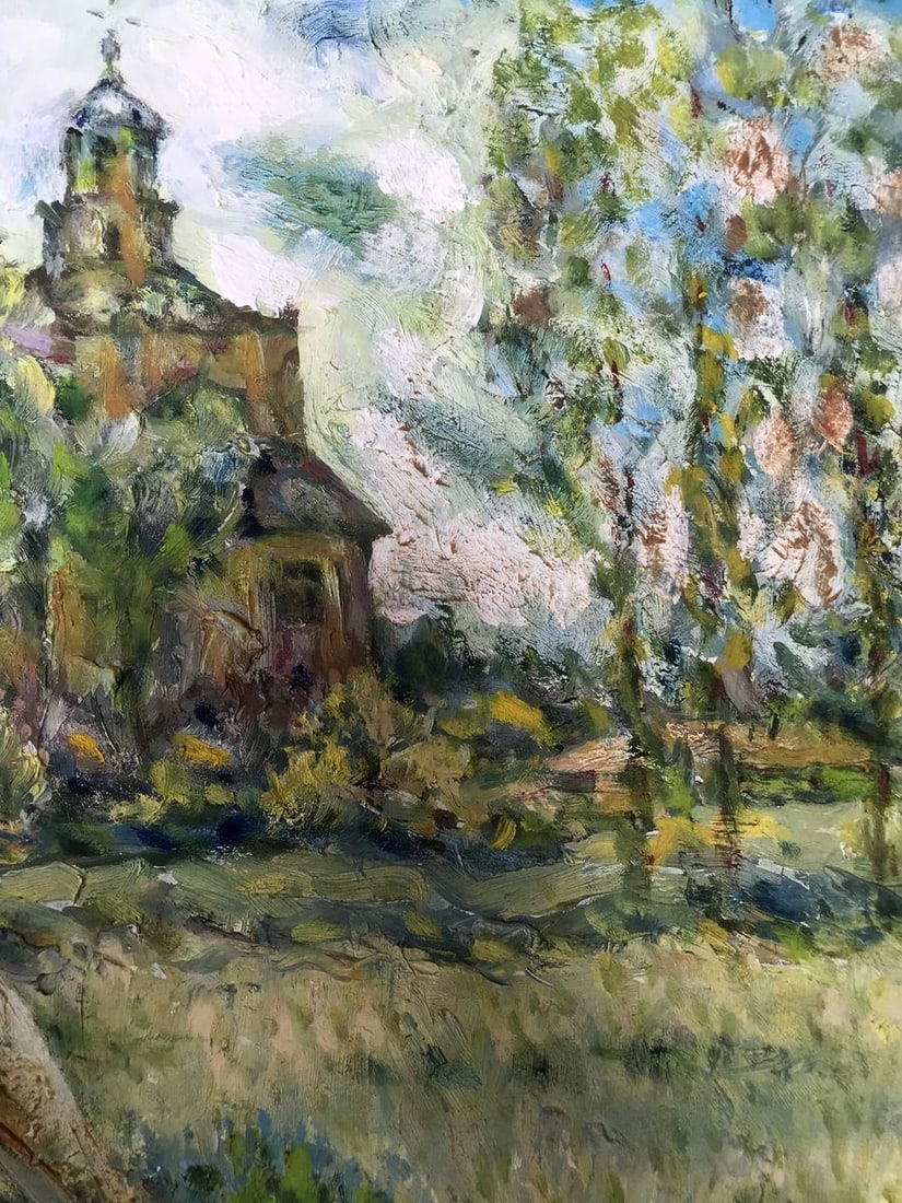 Oil painting Intercession Church Shapoval Ivan Leontyevich - 8