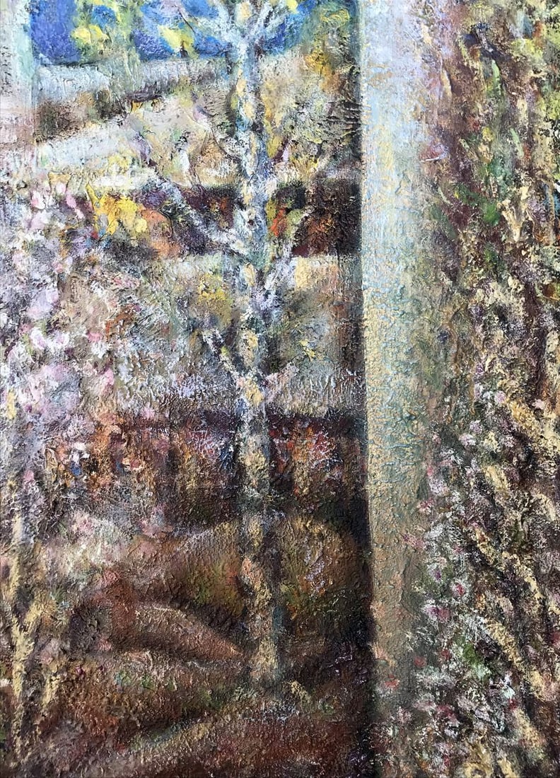 Oil painting A glorious city above the Pslo Shapoval Ivan Leontyevich - 11