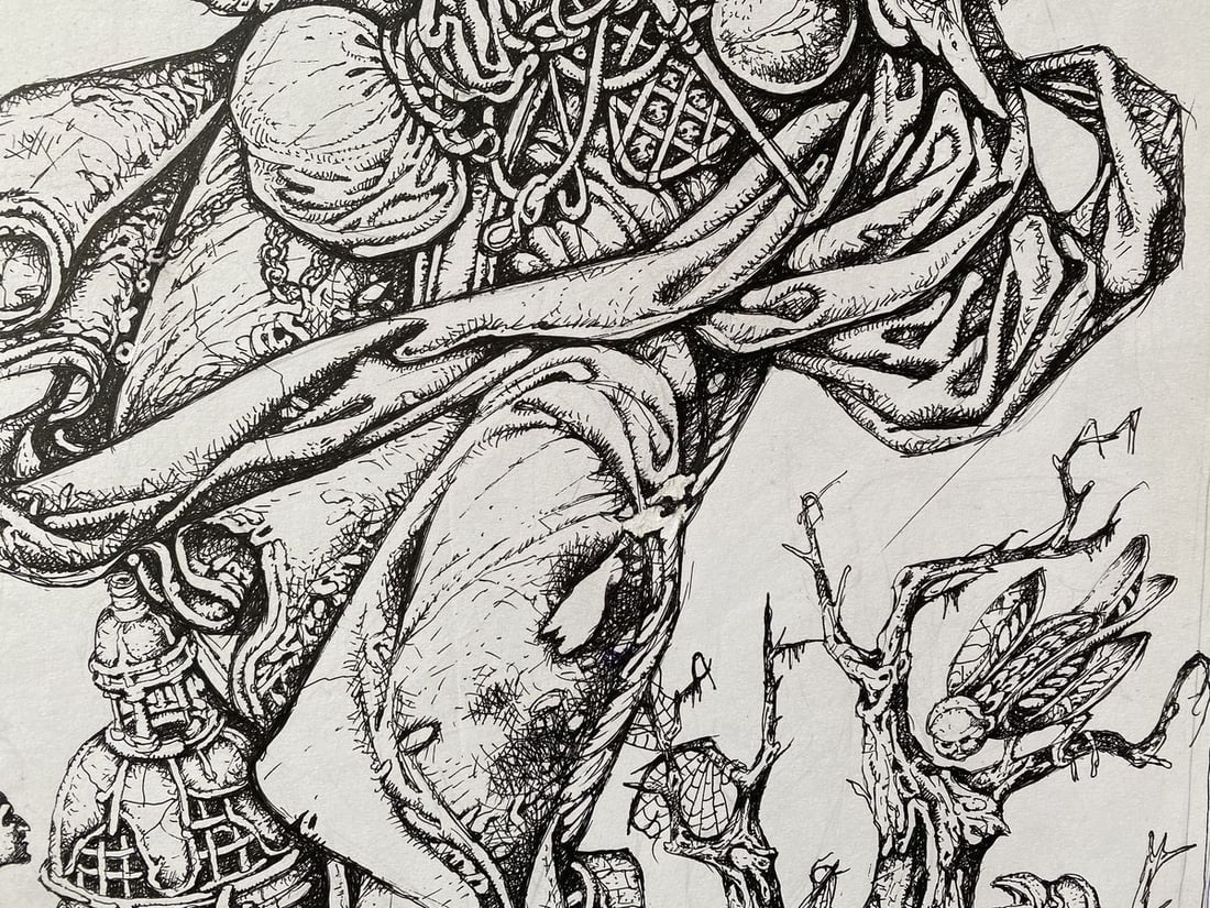 Mascara, painting Dante Litvinov Oleg Arkad'yevich - 5