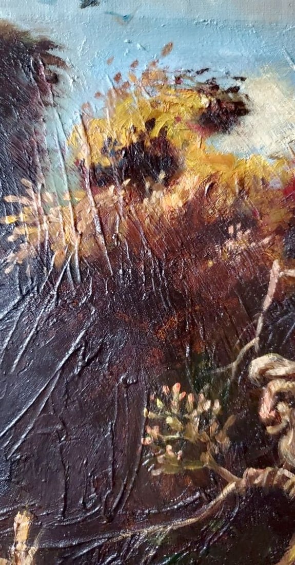 Oil painting The Fall of Icarus Litvinov Daniil Olegovich - 6