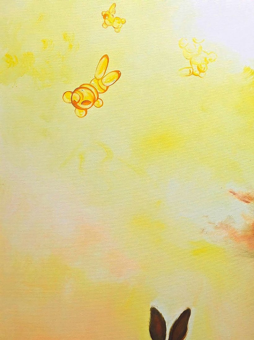 Oil painting Hare in the Fog Igor Konovalov - 6