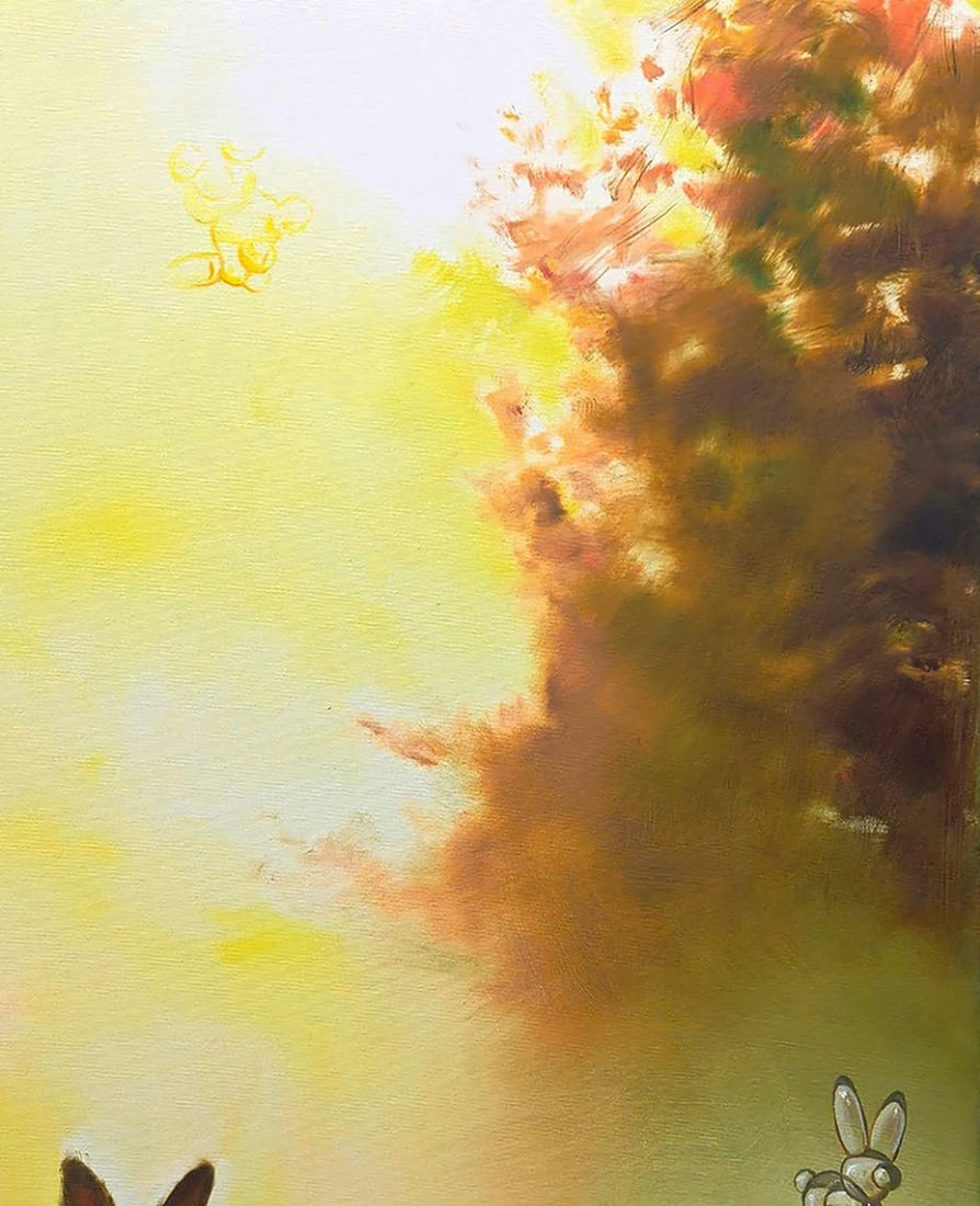 Oil painting Hare in the Fog Igor Konovalov - 7