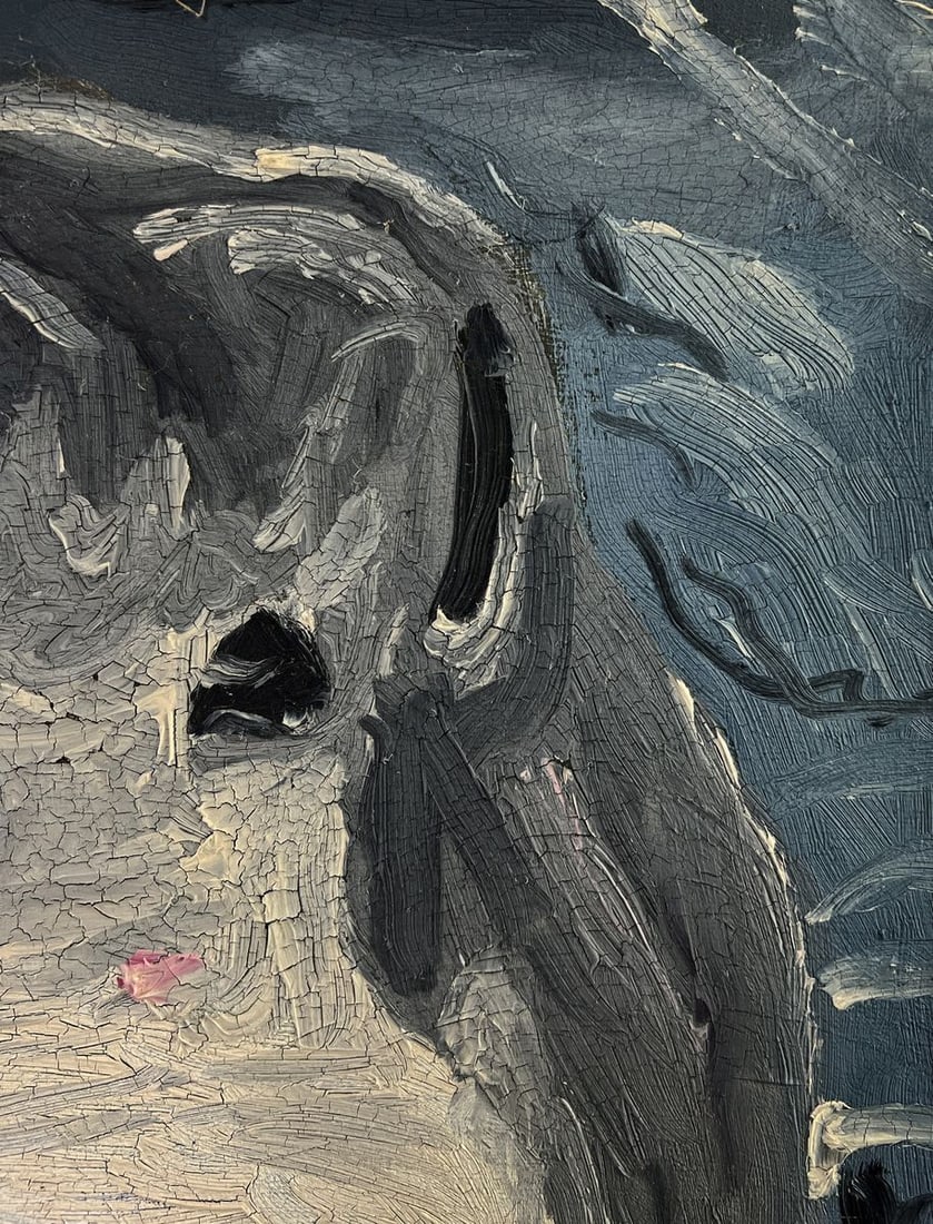 Oil painting Dancing with a Shark Oleksandr Gukalov - 4