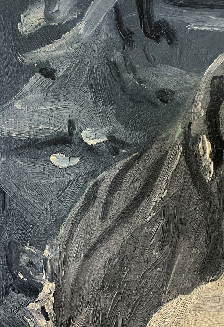 Oil painting Dancing with a Shark Oleksandr Gukalov - 6