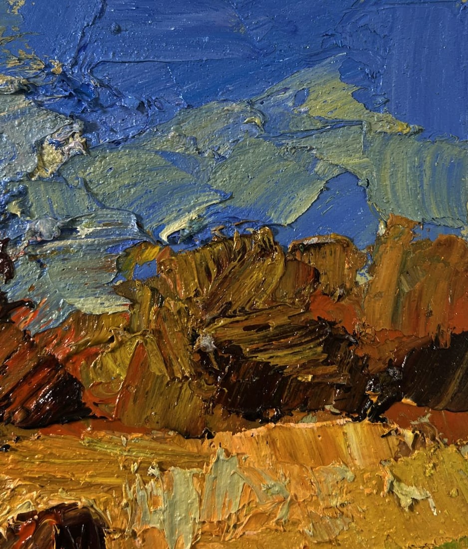 Oil painting Cows on the hill Boris Serdyuk - 4