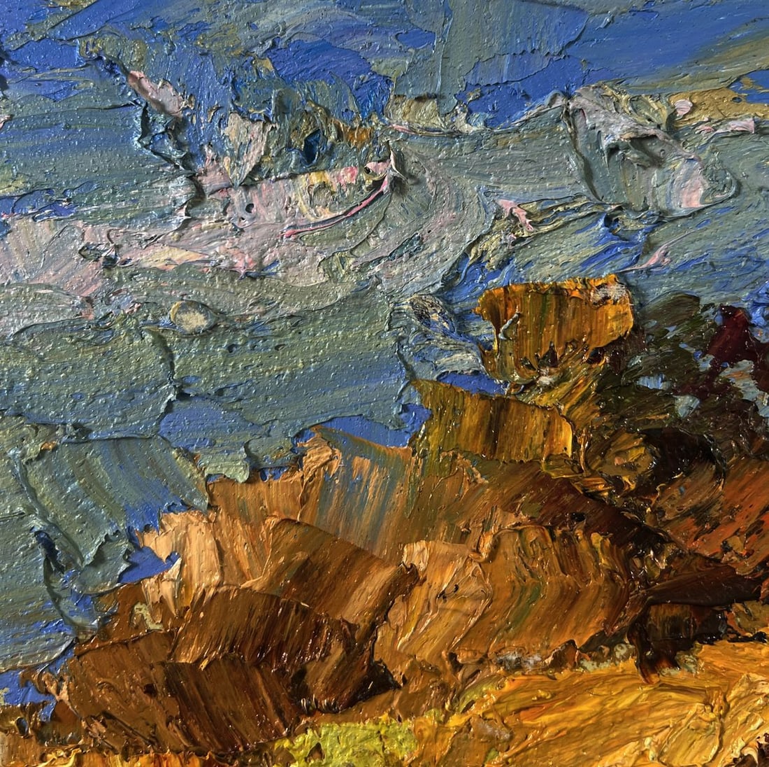 Oil painting Cows on the hill Boris Serdyuk - 5