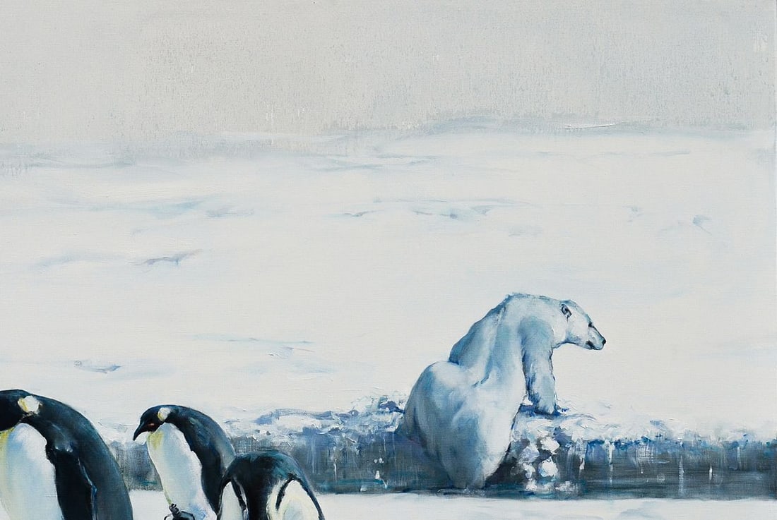 Oil painting Cold Gulf Sream Oleg Kateryniuk - 3