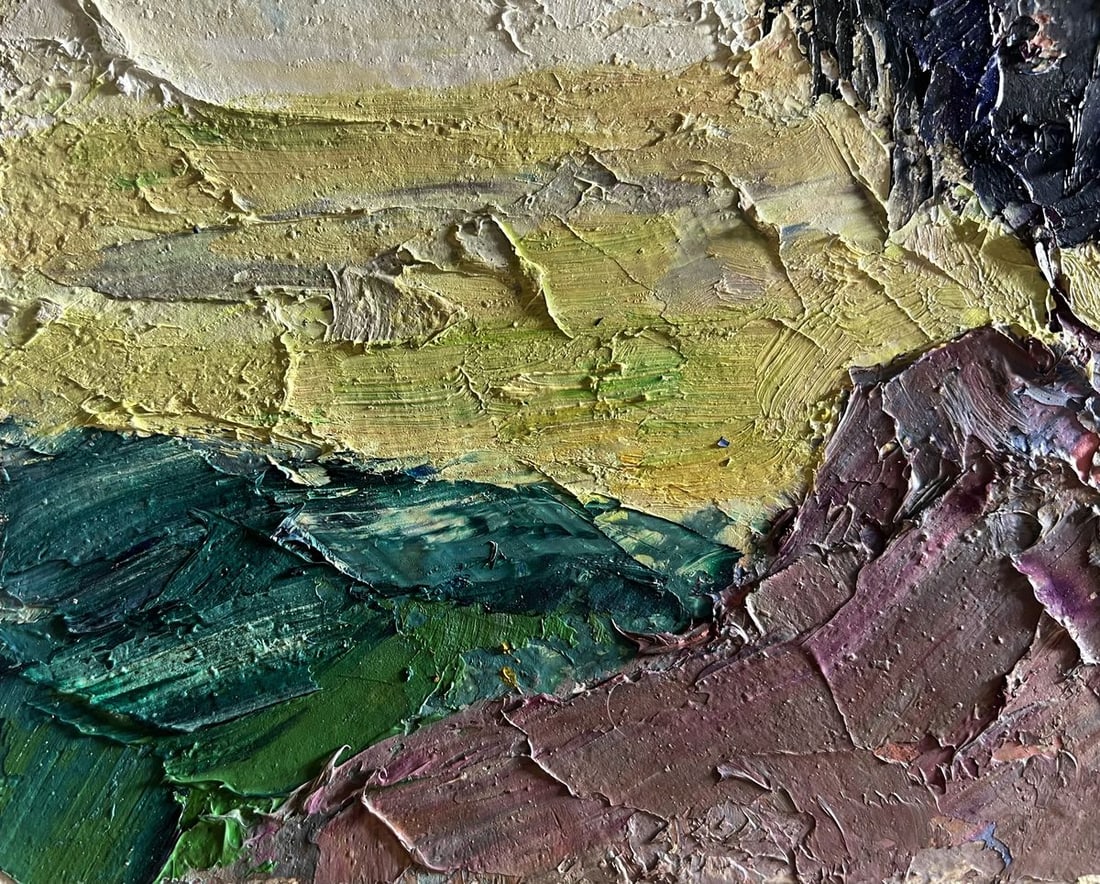 Oil painting Master of the yard Boris Serdyuk - 8