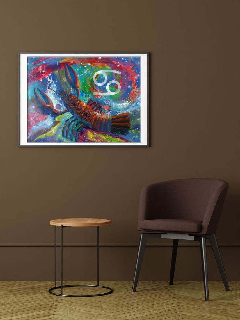 Abstract oil painting Cancer Anatoly Borisovich Tarabanov - 3