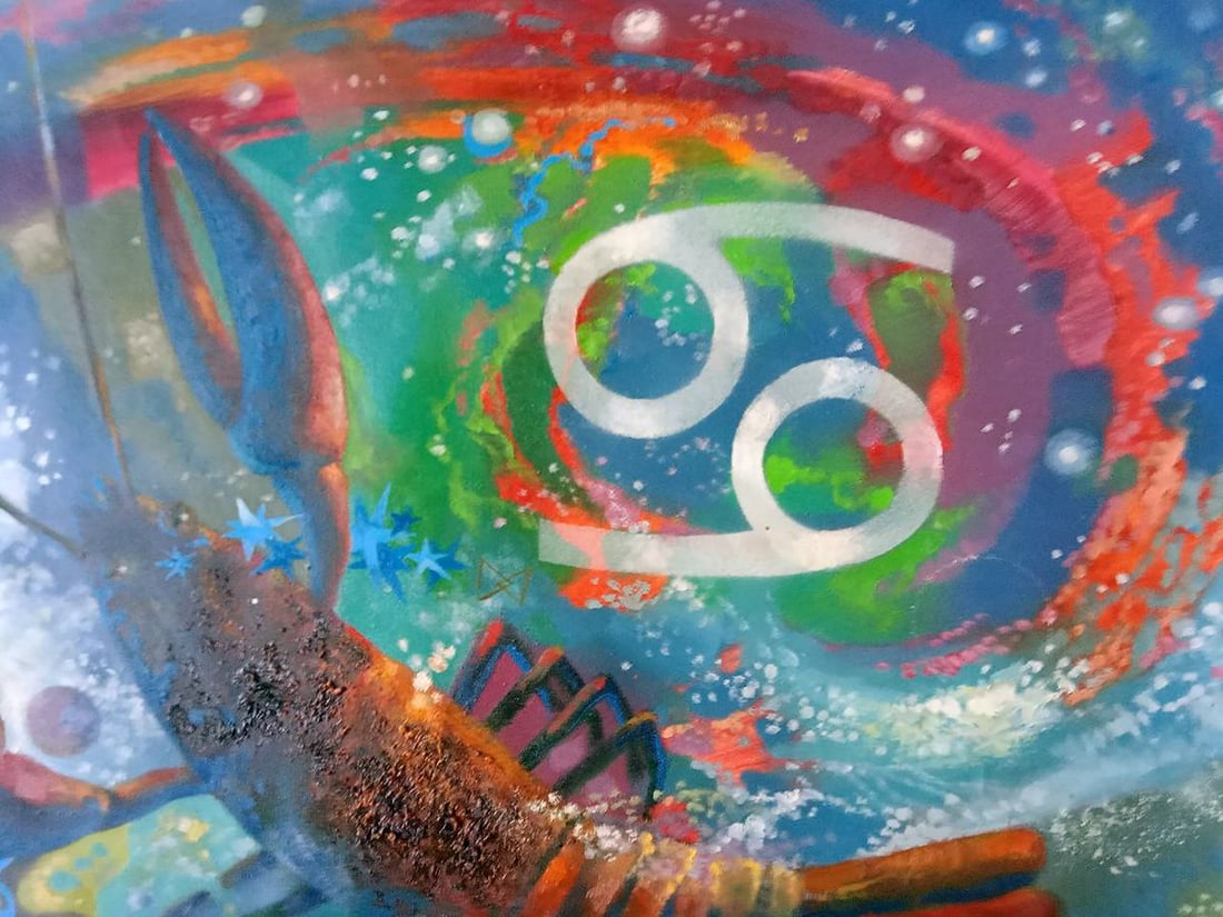 Abstract oil painting Cancer Anatoly Borisovich Tarabanov - 5