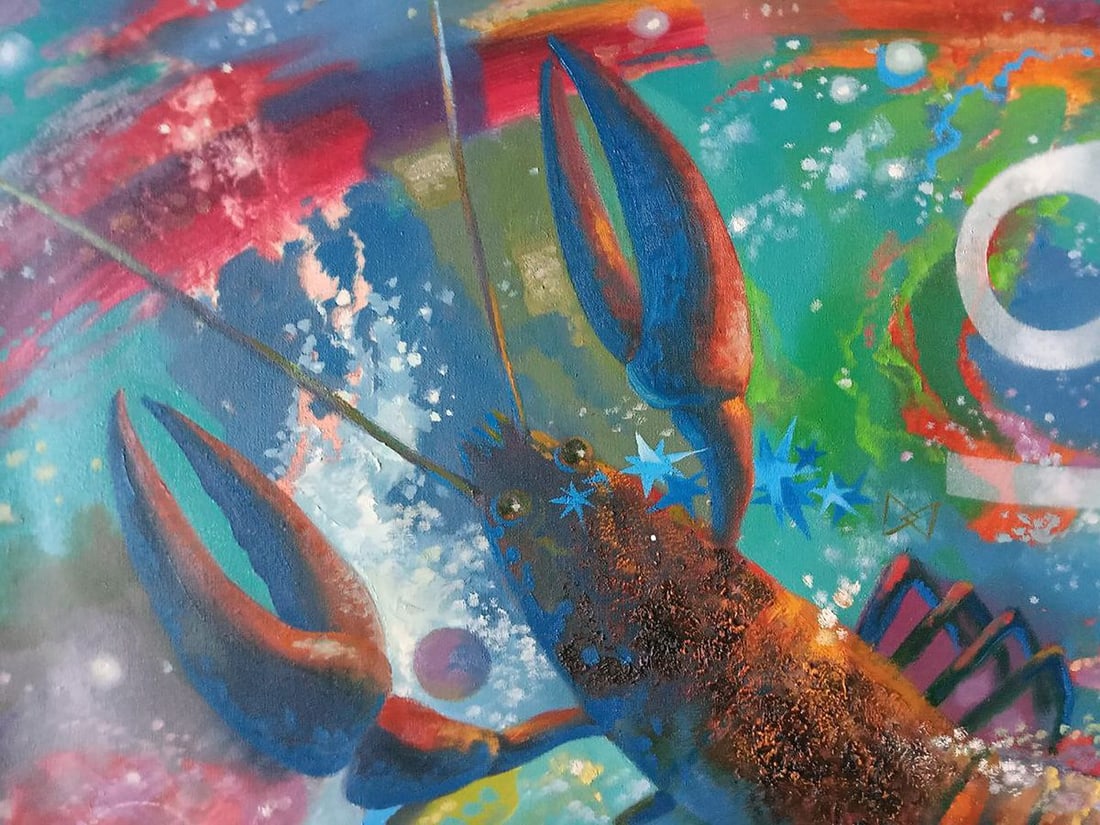 Abstract oil painting Cancer Anatoly Borisovich Tarabanov - 6