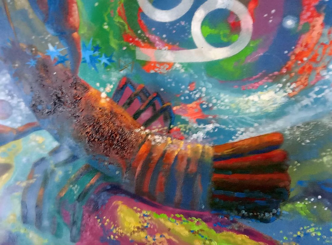 Abstract oil painting Cancer Anatoly Borisovich Tarabanov - 7